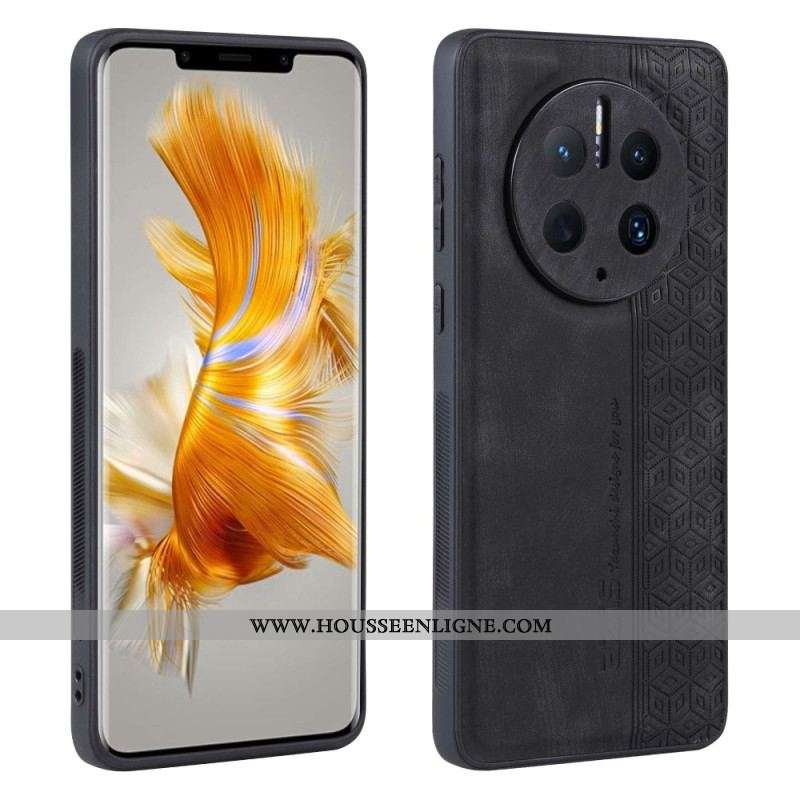 Coque Huawei Mate 50 Pro Effet Cuir AZNS