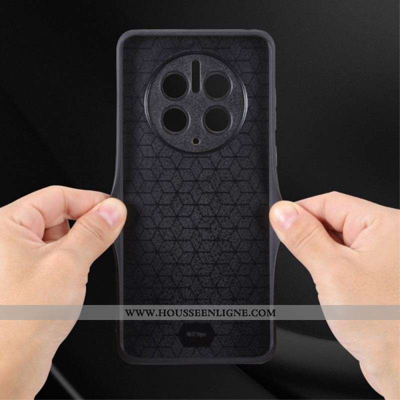 Coque Huawei Mate 50 Pro Effet Cuir AZNS