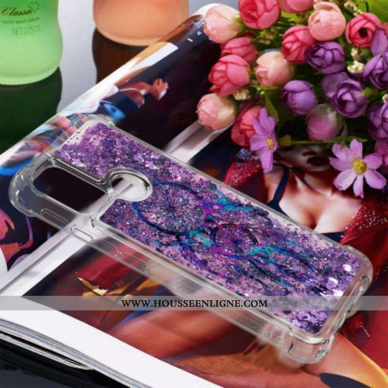 Coque Moto G30 / Moto G10 Attrape Rêves Paillettes