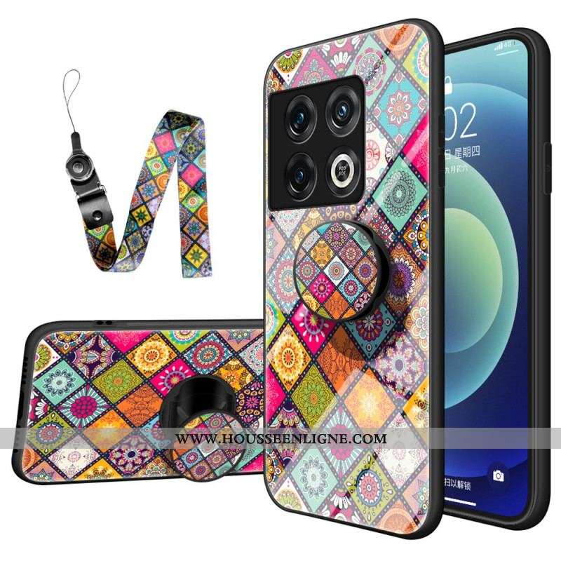 Coque OnePlus 10 Pro 5G Support Magnétique Patchwork