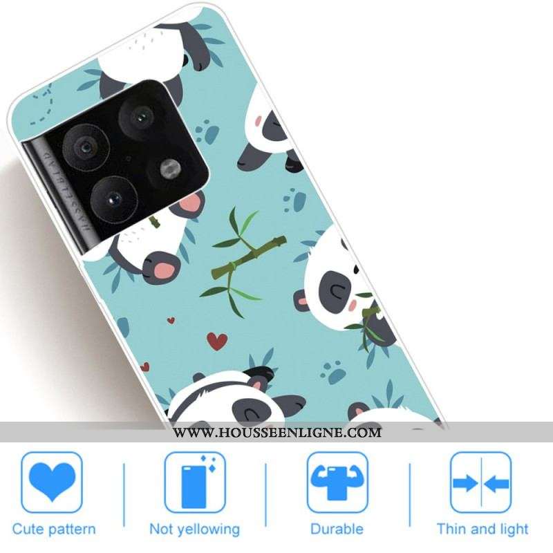 Coque OnePlus 10 Pro 5G Tas de Pandas