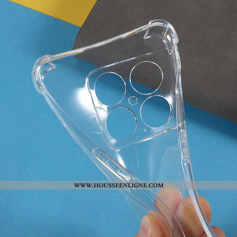 Coque OnePlus 10 Pro 5G Transparente Coins Renforcés