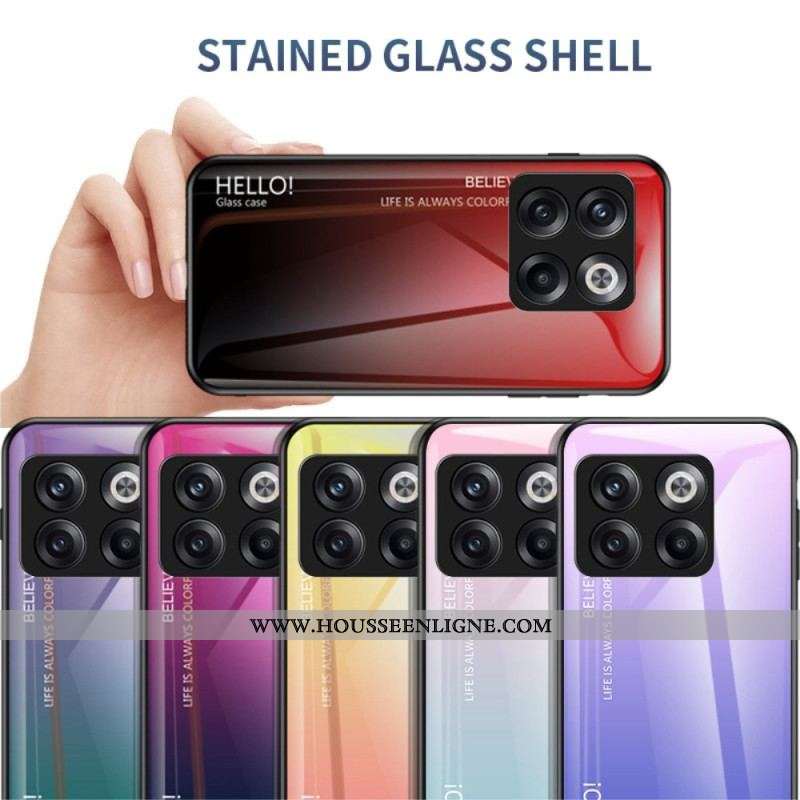 Coque OnePlus 10T 5G Verre Trempé Hello