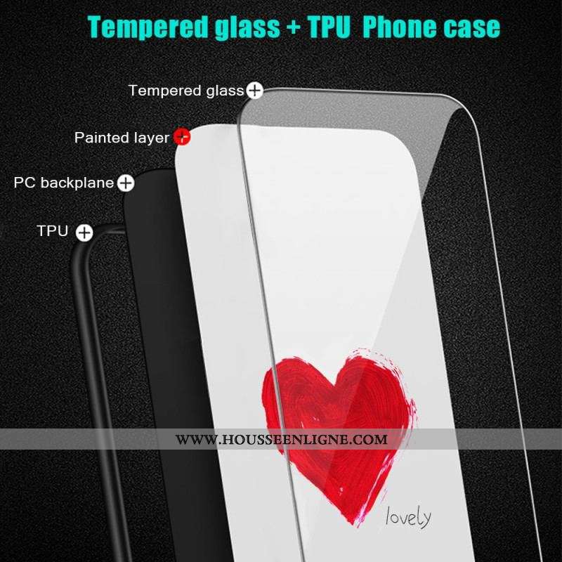 Coque OnePlus 11 5G Verre Trempé Coeur