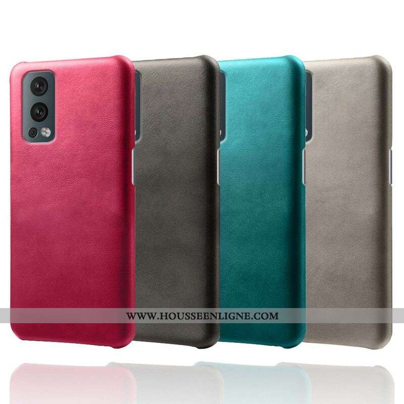 Coque OnePlus Nord 2 5G Effet Cuir KSQ