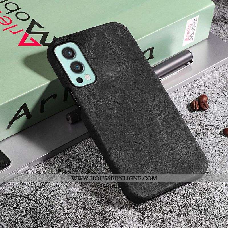 Coque OnePlus Nord 2 5G Effet Cuir Élégance New Colors