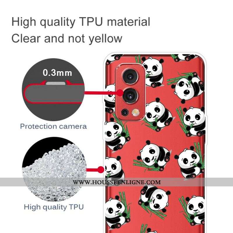 Coque OnePlus Nord 2 5G Petits Pandas