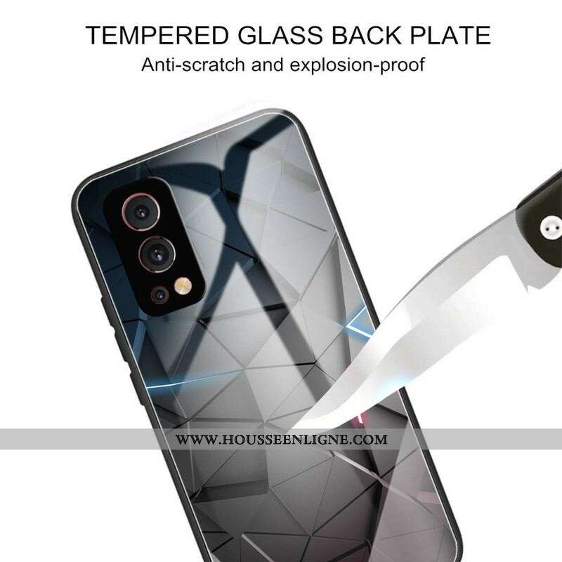 Coque OnePlus Nord 2 5G Verre Trempé Géométrie