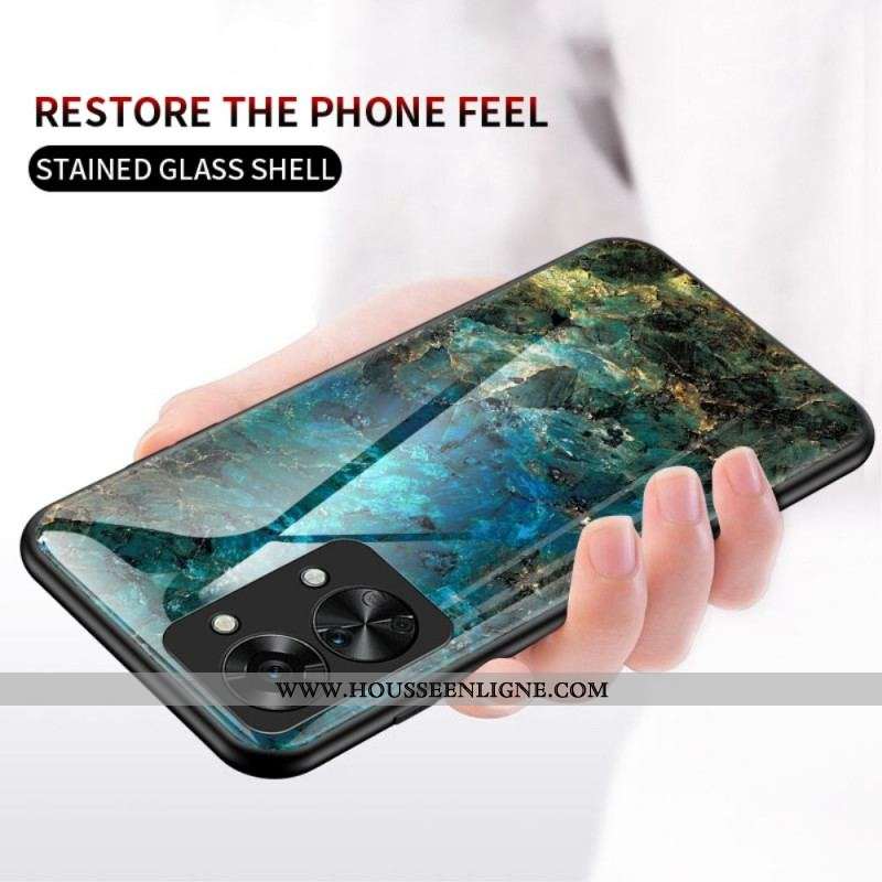 Coque OnePlus Nord 2T 5G Verre Trempé Marble