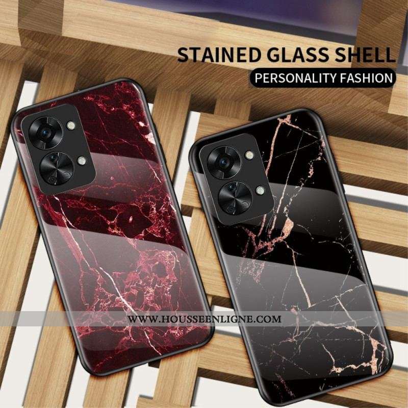 Coque OnePlus Nord 2T 5G Verre Trempé Marble