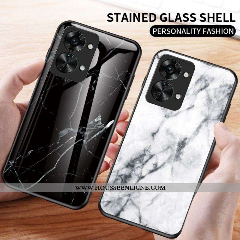 Coque OnePlus Nord 2T 5G Verre Trempé Marble