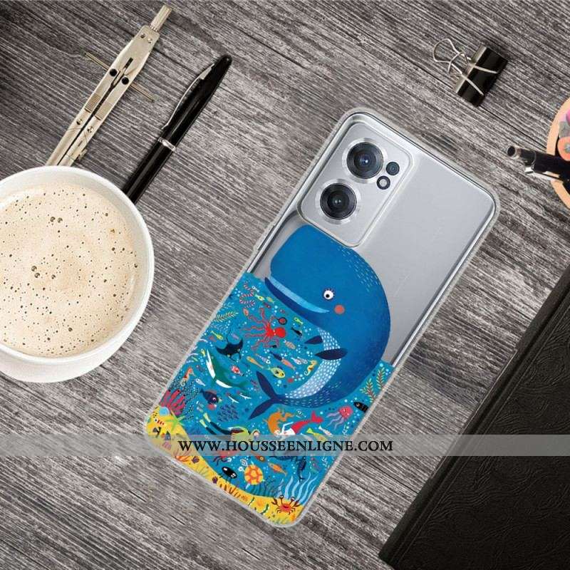 Coque OnePlus Nord CE 2 5G Baleine Bleue