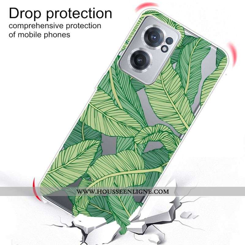 Coque OnePlus Nord CE 2 5G Feuilles de Bananier