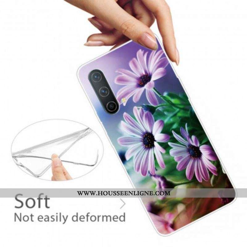 Coque OnePlus Nord CE 5G Fleurs Réalistes