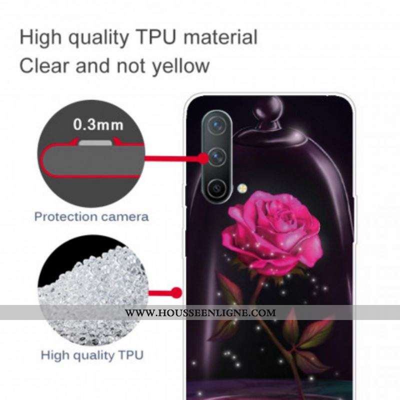 Coque OnePlus Nord CE 5G Rose Magique