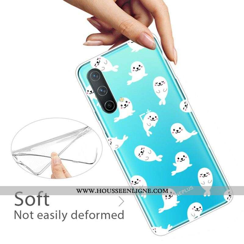 Coque OnePlus Nord CE 5G Transparente Otaries Fun