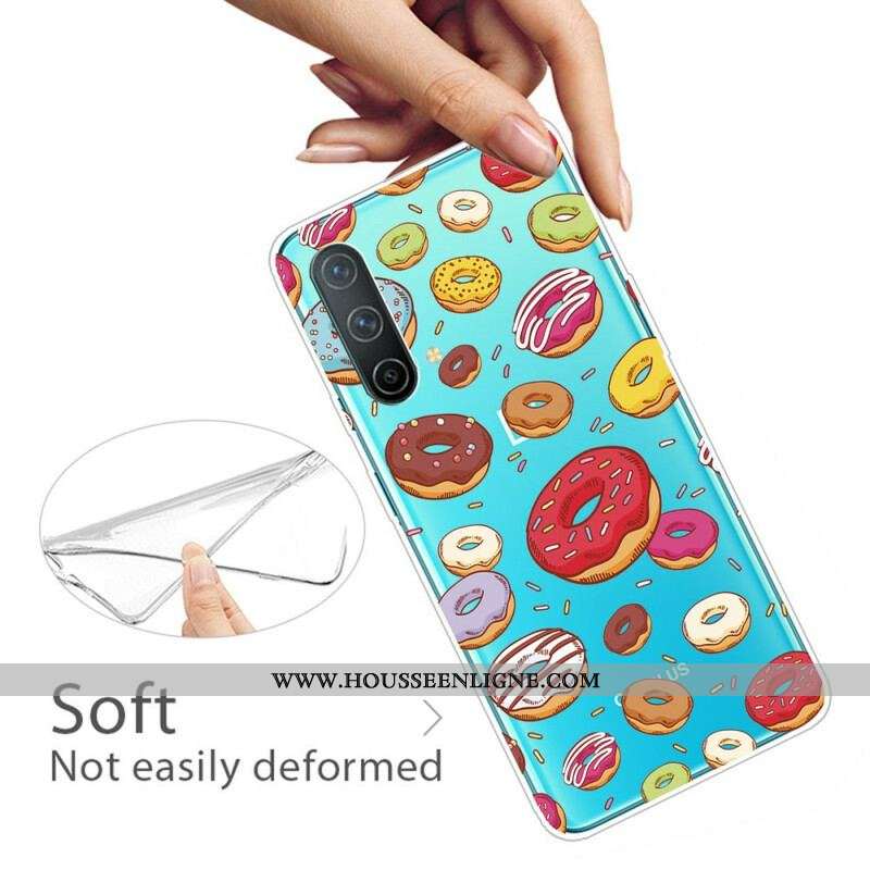 Coque OnePlus Nord CE 5G love Donuts