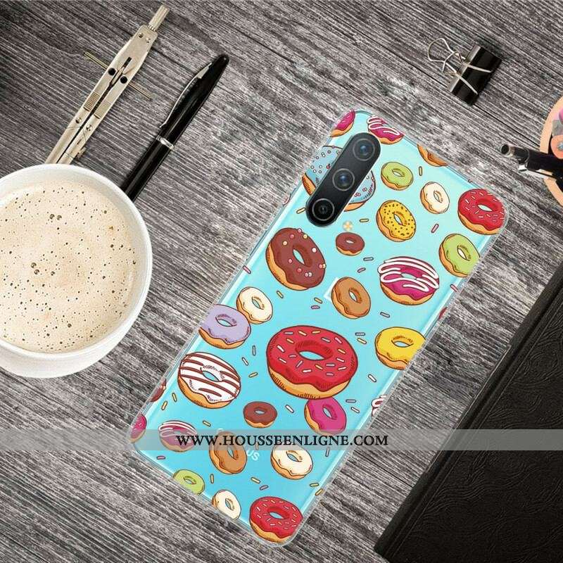 Coque OnePlus Nord CE 5G love Donuts