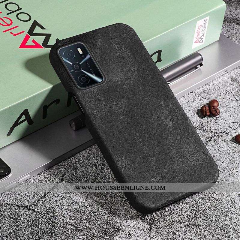 Coque Oppo A16 / A16s Effet Cuir Élégance New Colors