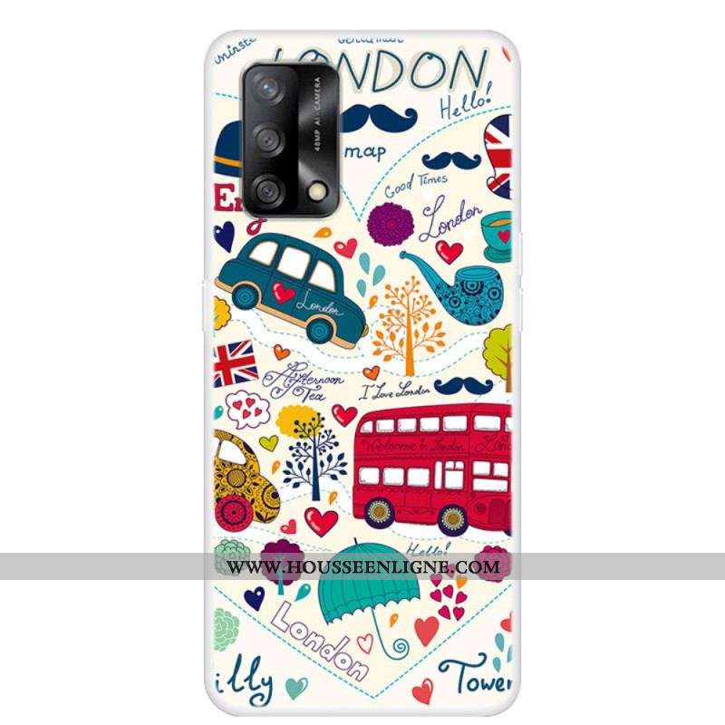 Coque Oppo A74 4G London Life