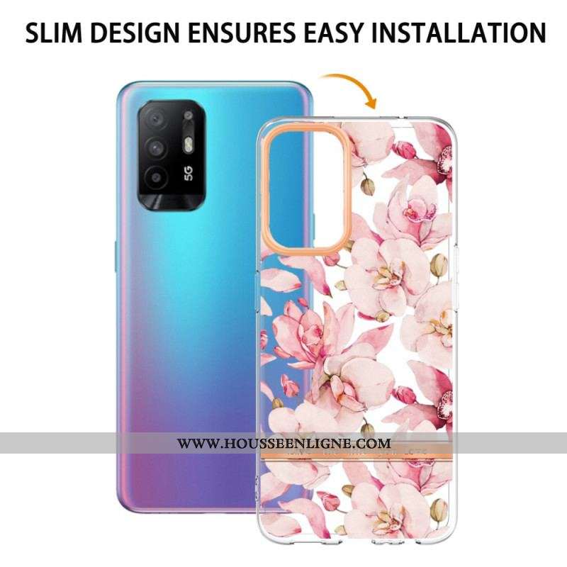 Coque Oppo A94 5G Fleur Begonia