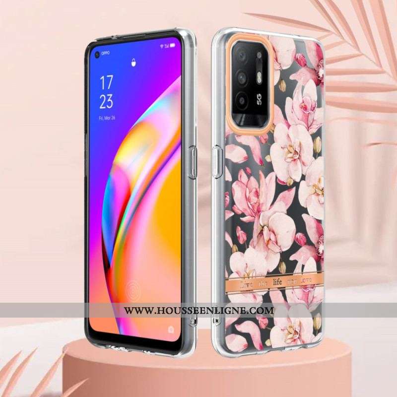 Coque Oppo A94 5G Fleur Begonia