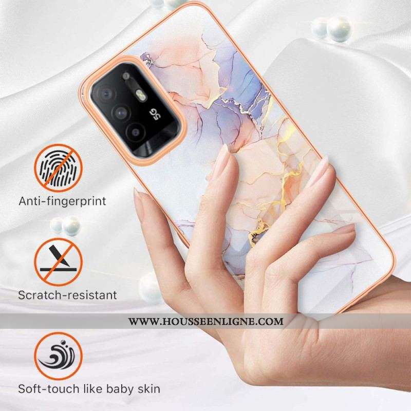 Coque Oppo A94 5G Marbre Pastel