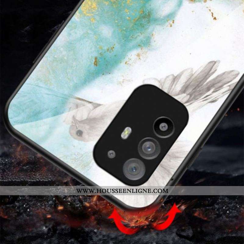 Coque Oppo A94 5G Verre Trempé Marble Colors