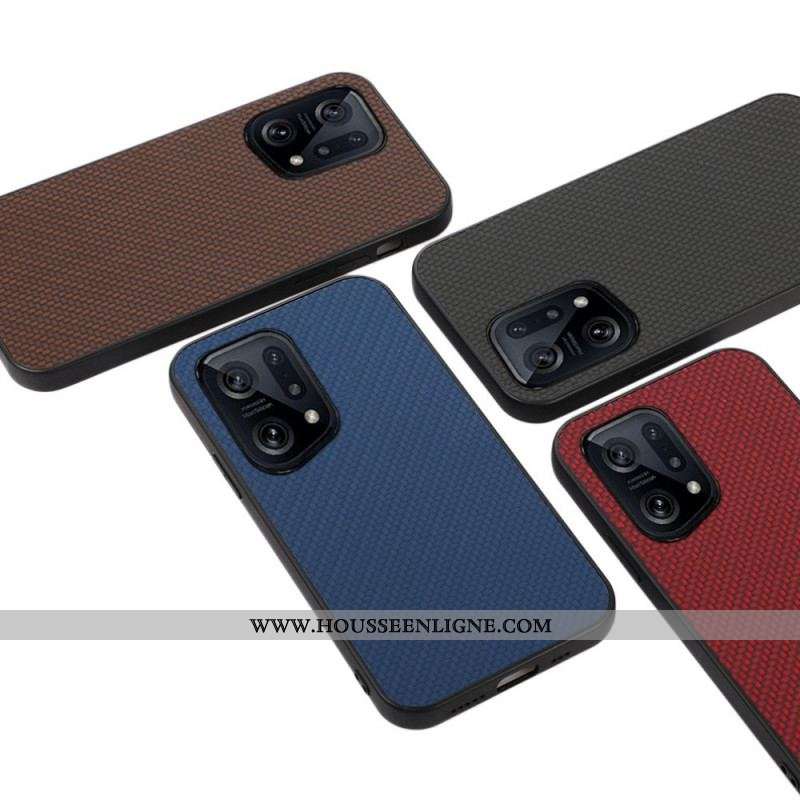 Coque Oppo Find X5 Fibre Carbone