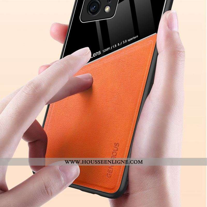 Coque Oppo Find X5 Pro Simili Cuir Haut de Gamme