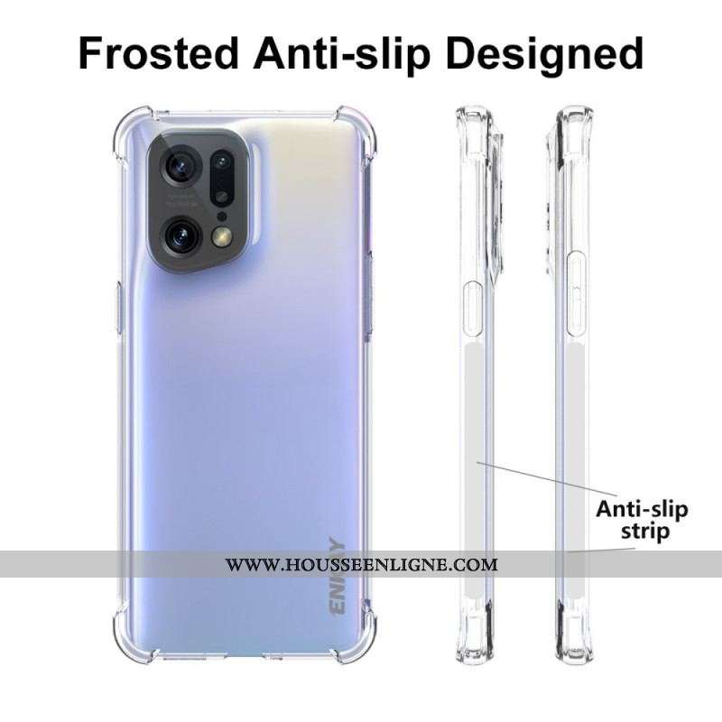 Coque Oppo Find X5 Pro Transparente ENKAY