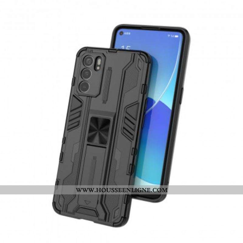 Coque Oppo Reno 6 5G Résistante Languette Horizontale / Verticale