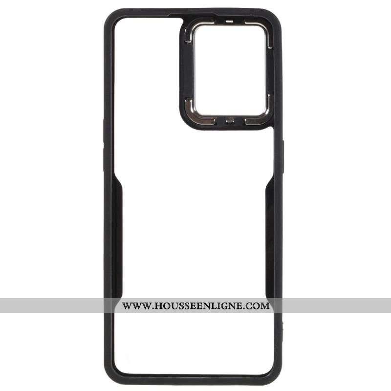 Coque Oppo Reno 7 Transparente Acrylique et Contour Coloré