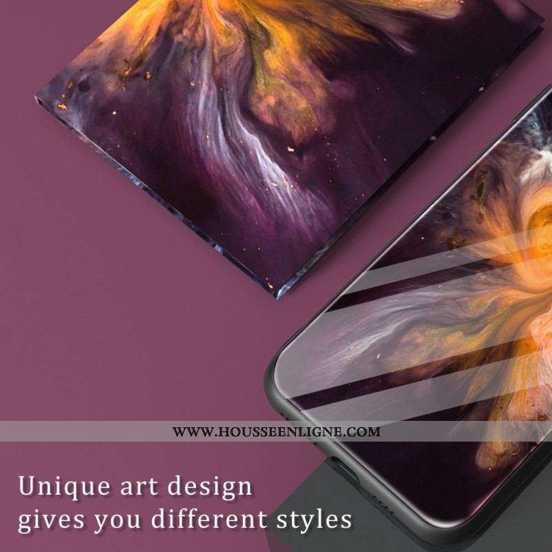 Coque Oppo Reno 8 Pro Verre Trempé Marble Colors