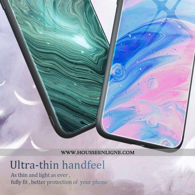 Coque Oppo Reno 8 Pro Verre Trempé Marble Colors