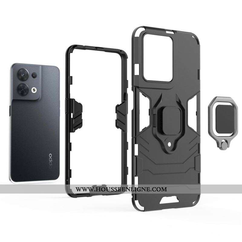 Coque Oppo Reno 8 Ring Résistante