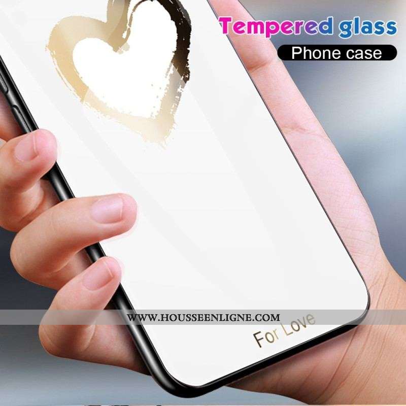 Coque Oppo Reno 8 Verre Trempé Coeur