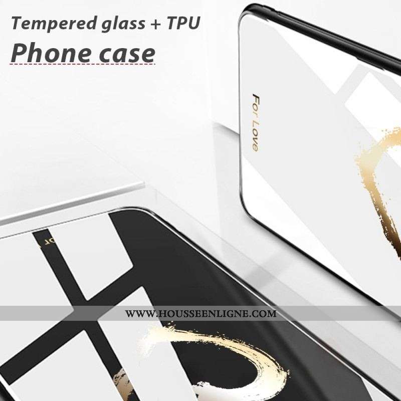 Coque Oppo Reno 8 Verre Trempé Coeur