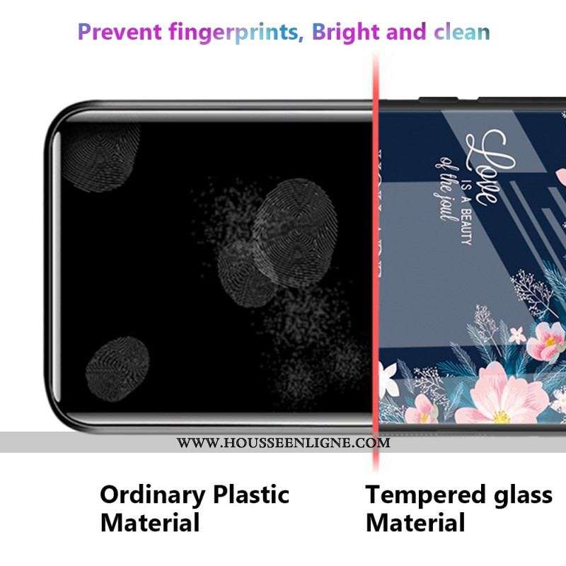 Coque Oppo Reno 8 Verre Trempé Coeur