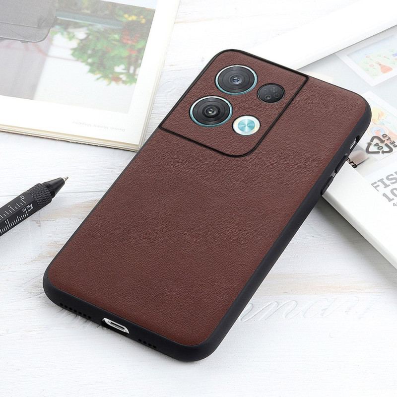 Coque Oppo Reno 8 Vrai Cuir