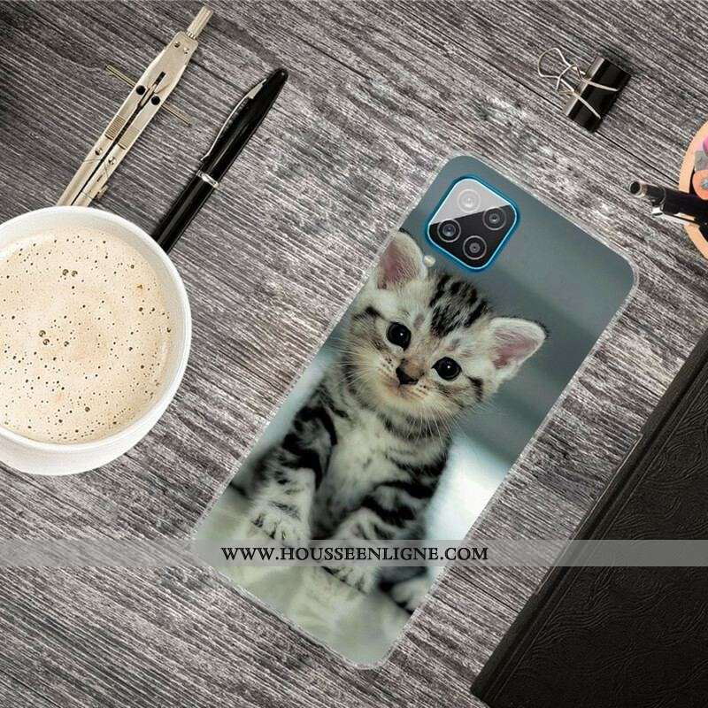 Coque Samsung Galaxy A12 / M12 Chaton Chaton