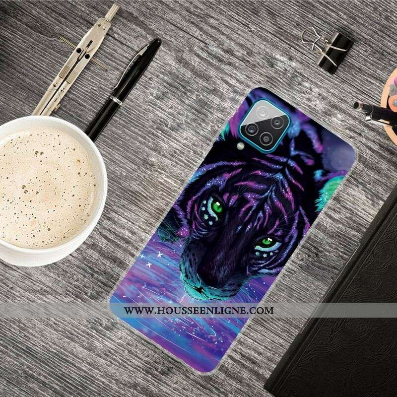 Coque Samsung Galaxy A12 / M12 Fabuleux Félin