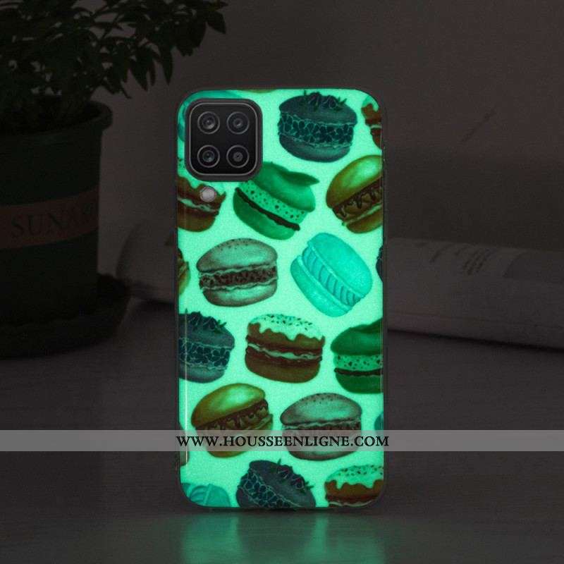 Coque Samsung Galaxy A12 / M12 Macarons Fluorescente