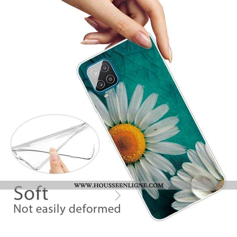 Coque Samsung Galaxy A12 / M12 Marguerite