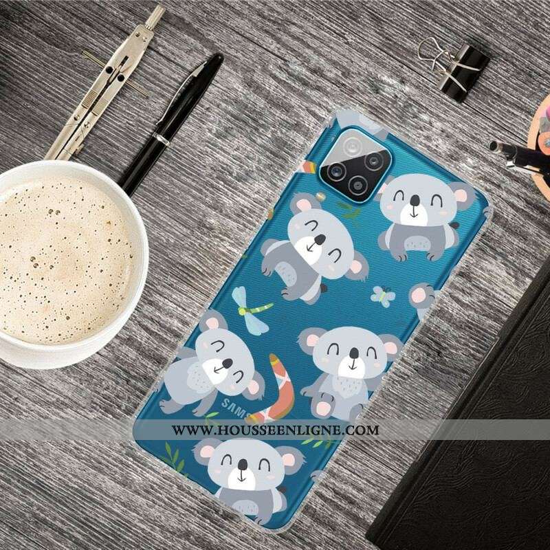 Coque Samsung Galaxy A12 / M12 Mignons Koalas