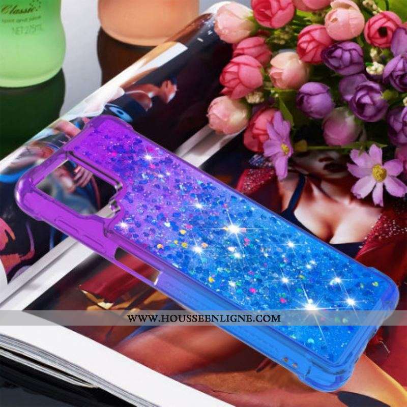 Coque Samsung Galaxy A12 / M12 Paillettes Colors