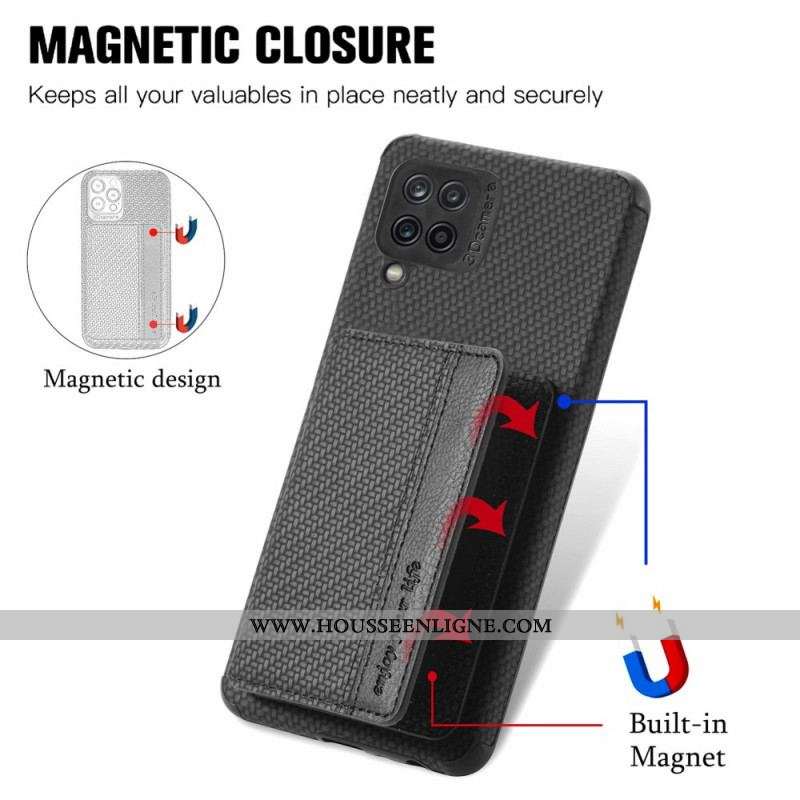 Coque Samsung Galaxy A12 / M12 RFID Porte-Cartes Support