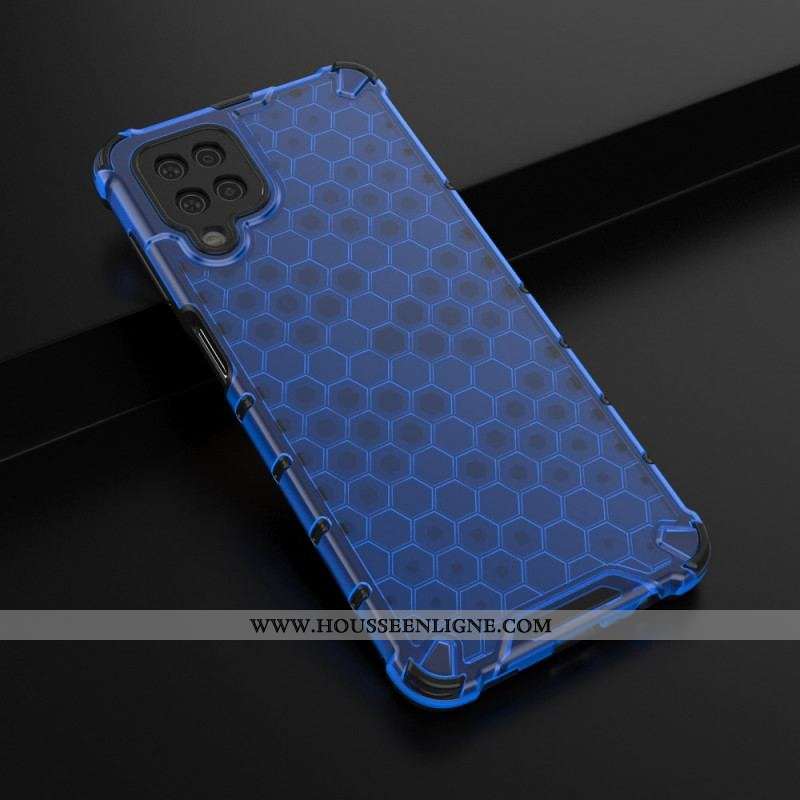 Coque Samsung Galaxy A12 / M12 à Cordon Nid d'abeille