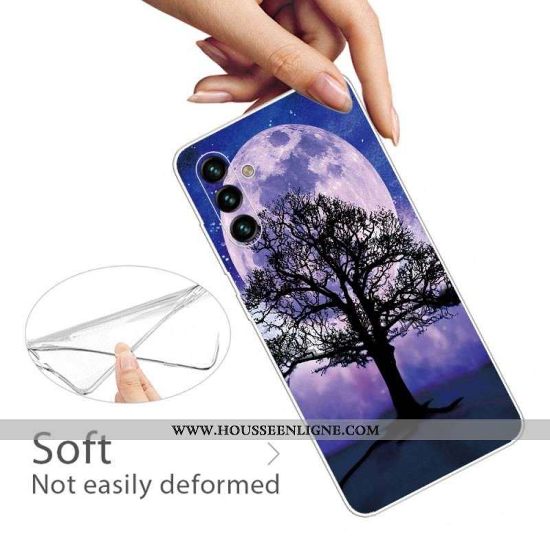 Coque Samsung Galaxy A13 5G / A04s Arbre et Lune