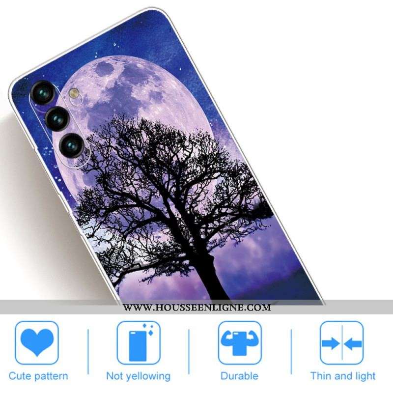 Coque Samsung Galaxy A13 5G / A04s Arbre et Lune